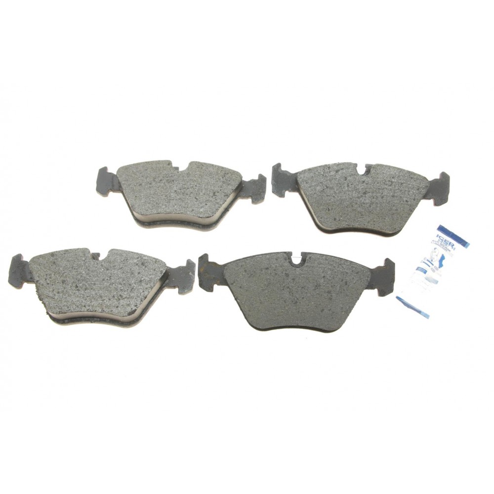 180773 ICER Комплект гальмівних колодок дисковий гальм