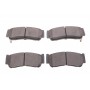 KBP-3024 KAVO PARTS Комплект гальмівних колодок дисковий гальм