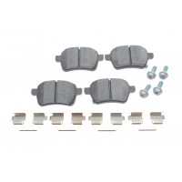 0 986 494 825 BOSCH Комплект гальмівних колодок дисковий гальм