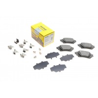 2624501 TEXTAR Комплект гальмівних колодок дисковий гальм