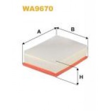WA9670 WIX FILTERS Повітряний фільтр