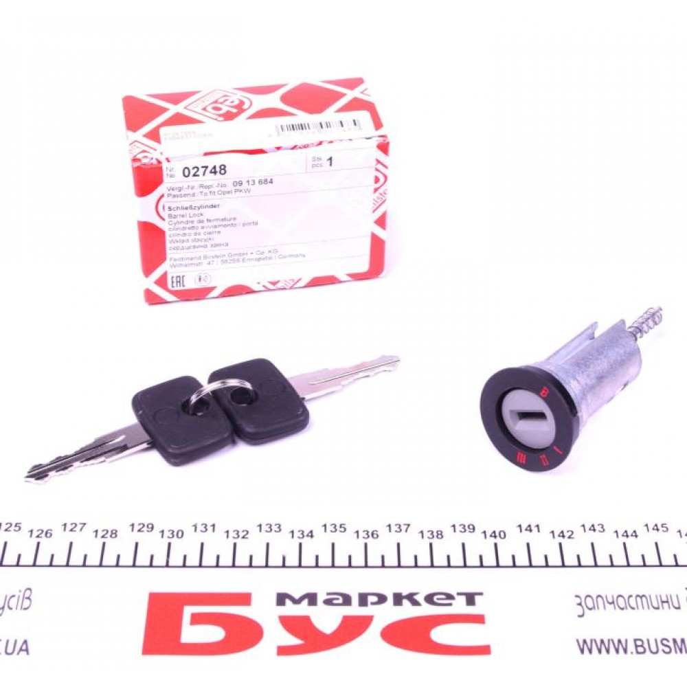 02748 FEBI BILSTEIN Замок замок вимикач