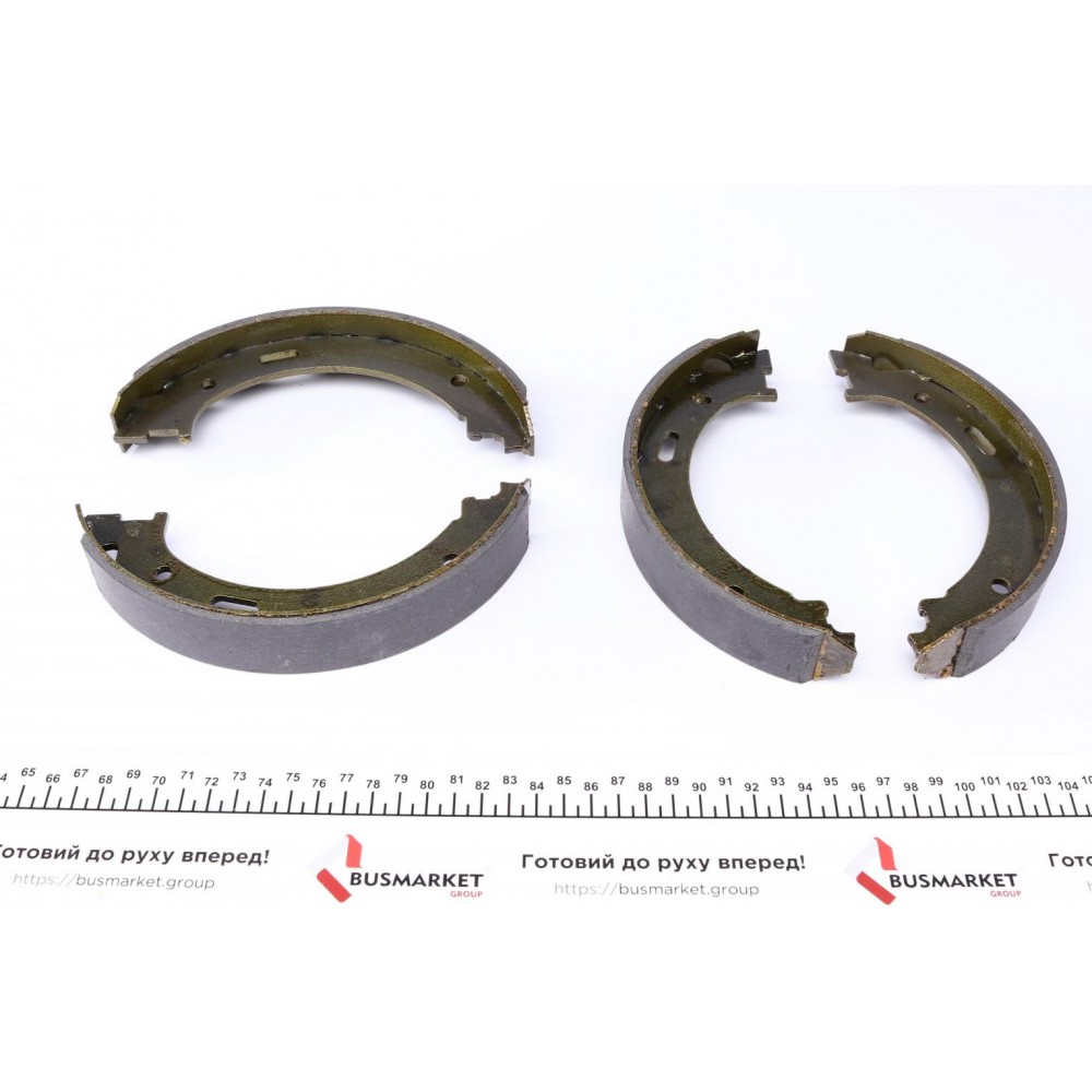 Колодки ручника Jeep Comander/Grand Cherokee 05- (205x31)