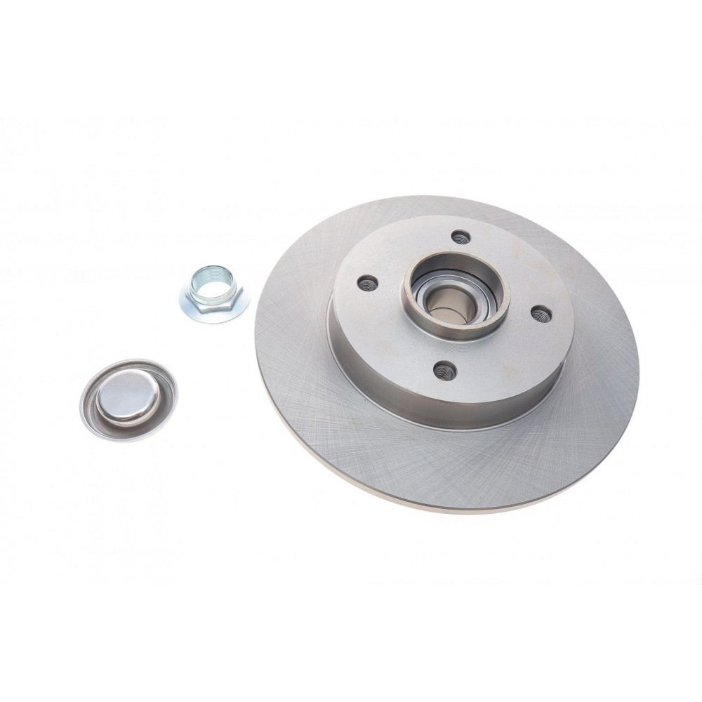 Диск гальмівний (задній) Citroen C4/Peugeot 207/307 05- (249х9) (+ABS) (з підшипником) (d=30)