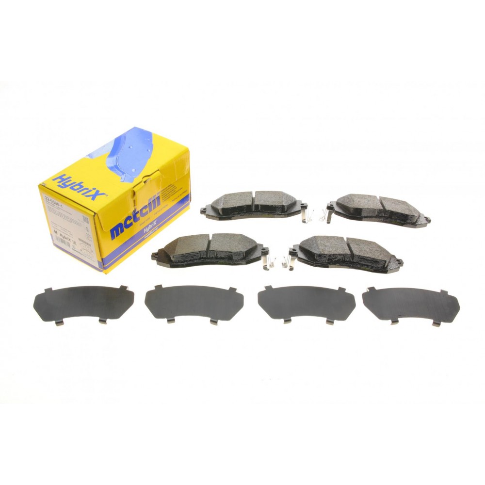 22-0500-1 METELLI Комплект гальмівних колодок дисковий гальм