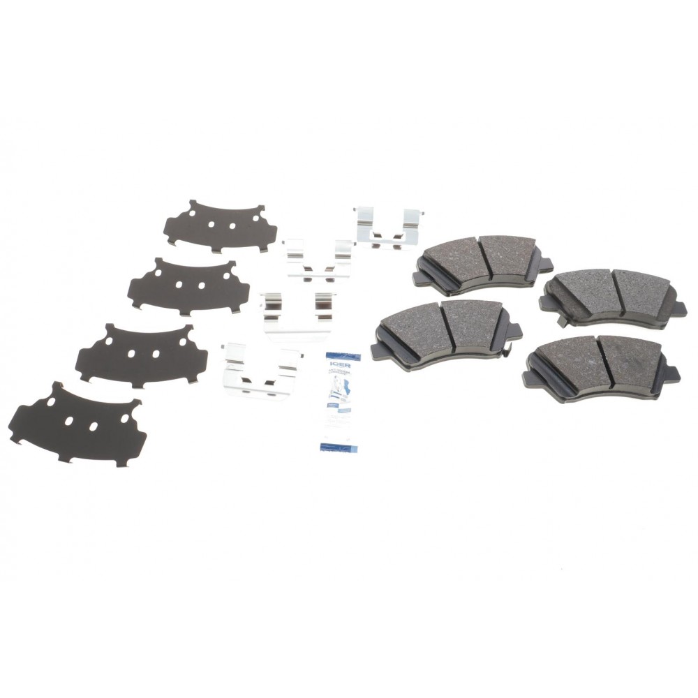 182029 ICER КомплеК т гальмівних колодок, дискове гальмо