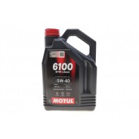 Олива моторне синтетичне MOTUL 6100 Syn-clean SAE 5W40 4л (854350)