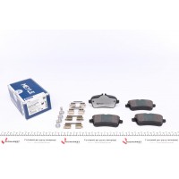 025 252 1618/PD MEYLE Комплект гальмівних колодок дисковий гальм