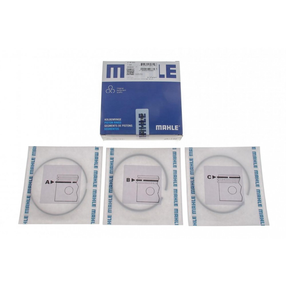 013 RS 00114 0N2 MAHLE Комплект поршневих кілець