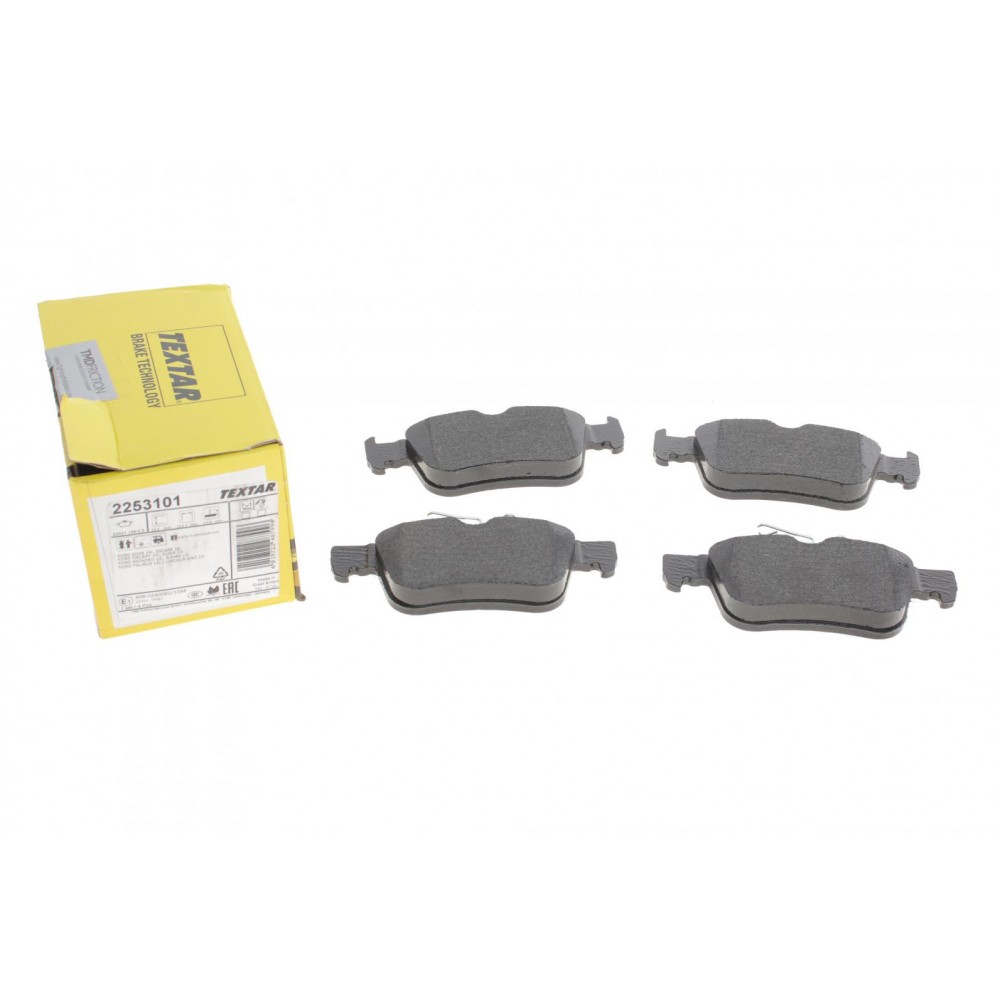 2253101 TEXTAR Комплект гальмівних колодок дисковий гальм
