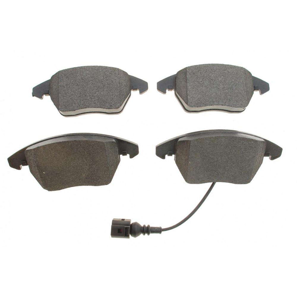 Колодки гальмівні (передні) VW Caddy 03- (з датчиком) (155.2x20.4x66)