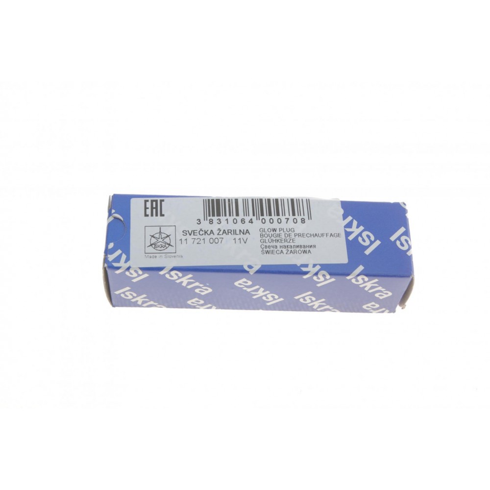 Свічка розжарювання MB OM615-617 (9V) (M18x1.5/10s) (з пальчиком)