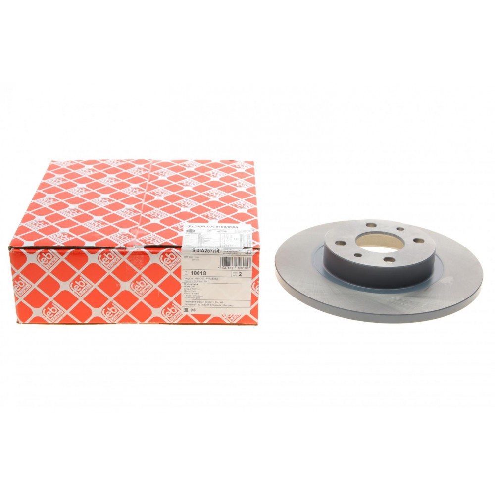 10618 FEBI BILSTEIN Гальмівний диск