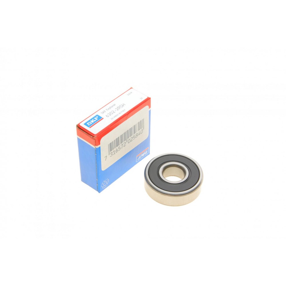 63022RSH SKF CX під шипник генератора передний 6302 2RS  15*42*13