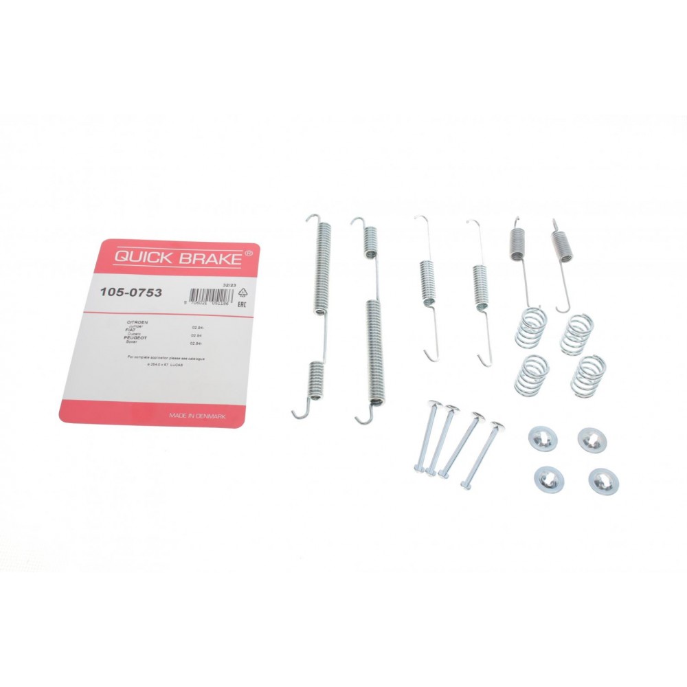 105-0753 QUICK BRAKE Комплектуючі гальмівна колодка