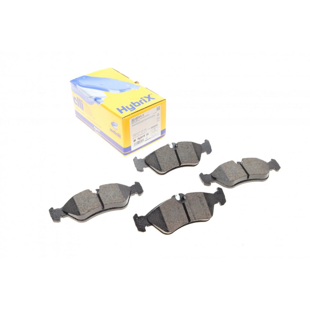 22-0311-1 METELLI Комплект гальмівних колодок дисковий гальм