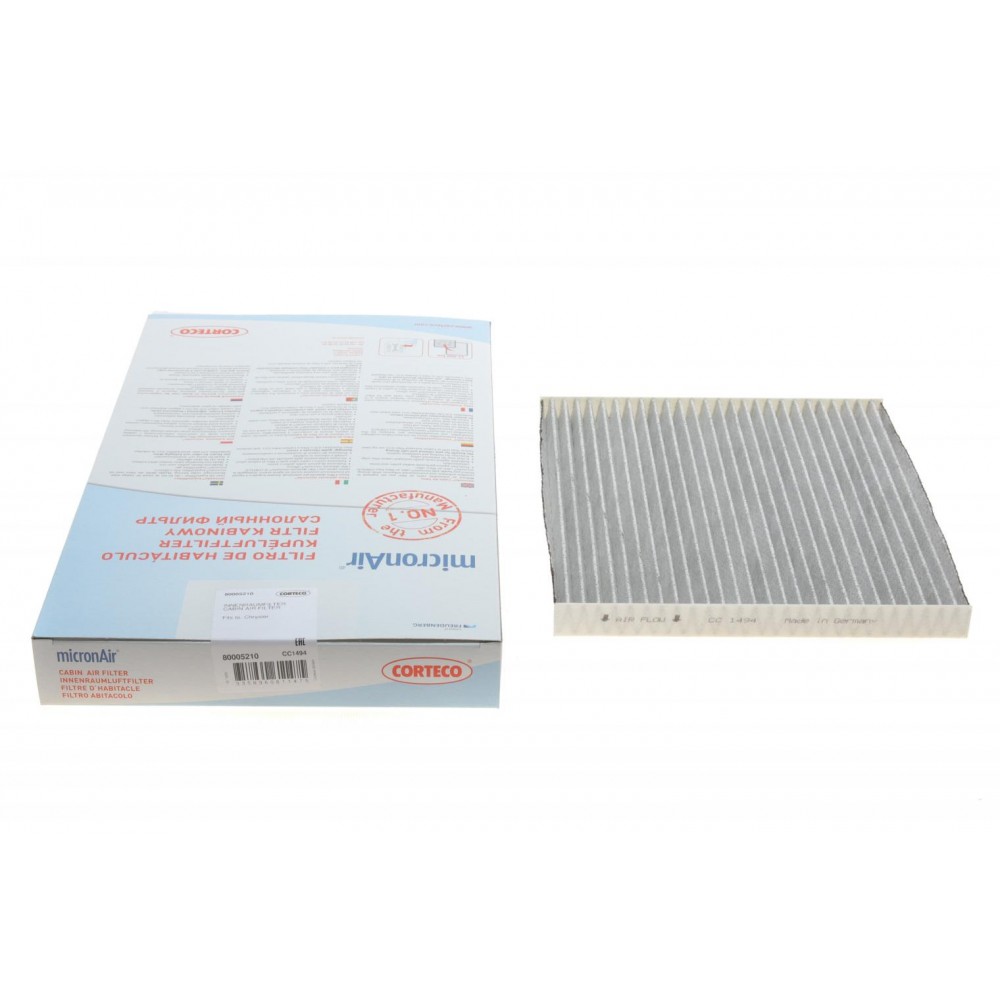 80005210 CORTECO Фільтр повітря у внутрішньому просторі