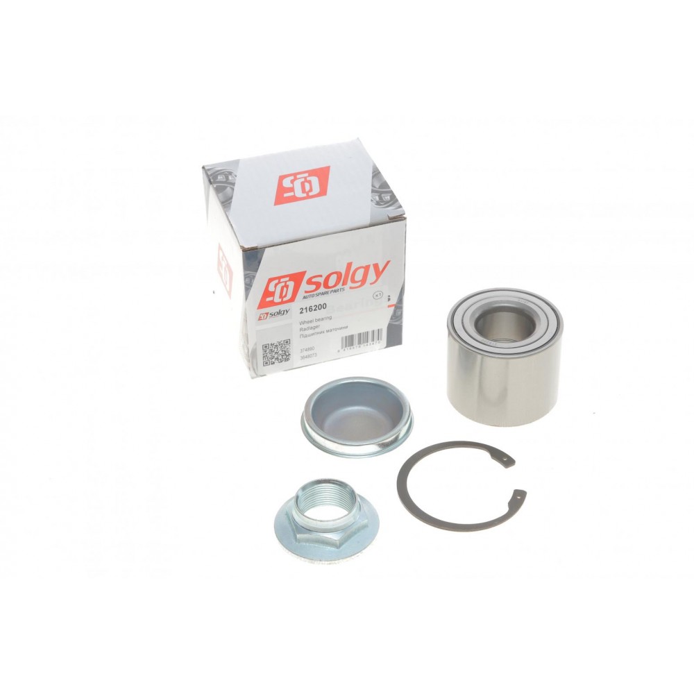 Підшипник маточини (задньої) Citroen C3/C4/Peugeot 207.307 06- (30x62x48) (к-кт)