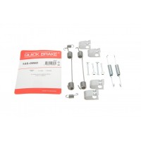105-0860 QUICK BRAKE Комплектуючі гальмівна колодка