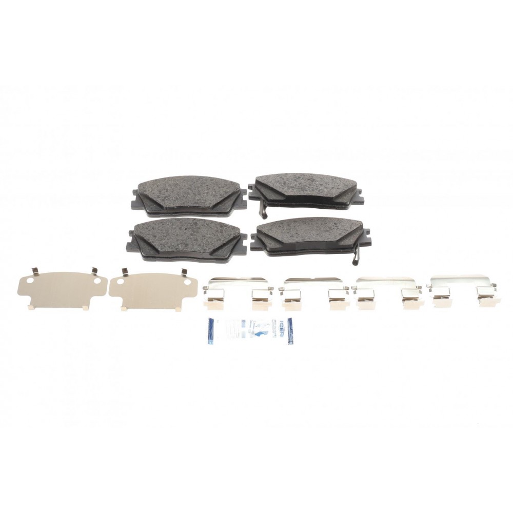 182414 ICER Комплект гальмівних колодок дисковий гальм