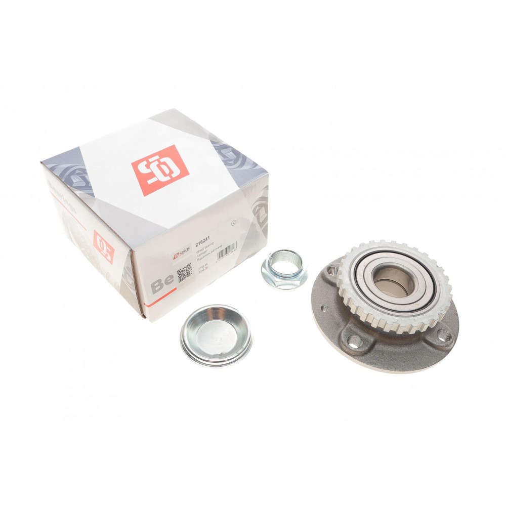 Підшипник маточини (задньої) Peugeot Partner 96- (+ABS)( к-кт)