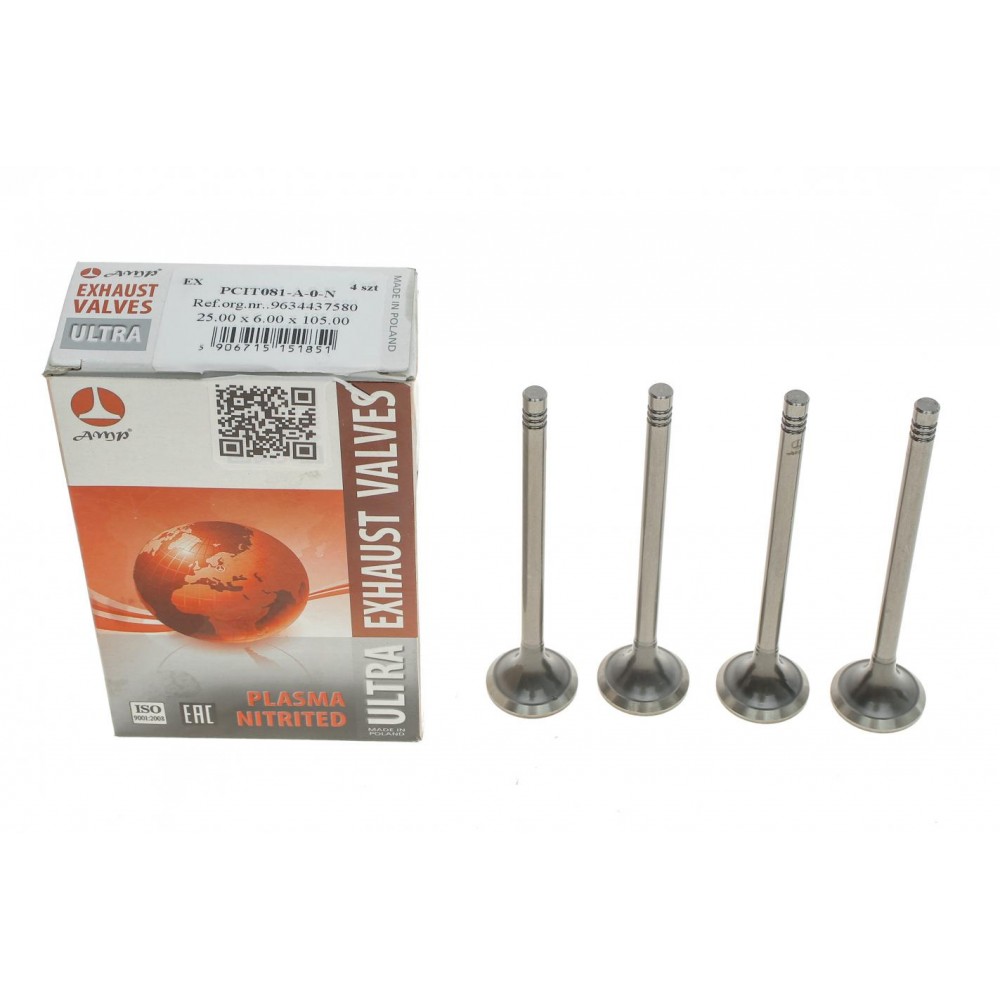 Клапан (випуск) Citroen Jumpy/Fiat Scudo/Peugeot Expert 2.0D/2.2D 16V 99- (25x6x105) (азотований)