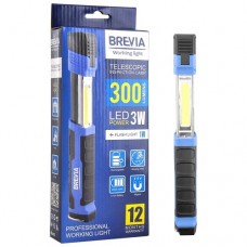 Інспекційна лампа 3W COB+1W LED 300lm 2000mAh type-C BREVIA 11350