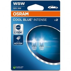 Автолампа Osram 5W 12V W2.1X9.5D (к/т 2 шт) OSRAM 2825CBN-2BL