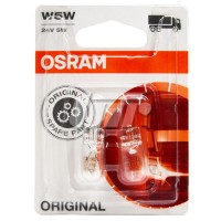 Автолампа Osram (W5W 24V 5W W2,1x9,5d) OSRAM 2845-02B