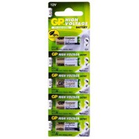 Комплект батарейок ALKALINE 12 A23 VA23GA 5шт GP 28651