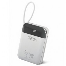 Універсальна мобільна батарея 10000mAh 22,5W (Type-C + Lightning Cable) BREVIA 45122