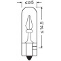 Автолампа Osram 1,2W 12V W2X4,6D к/т 2 шт OSRAM 2721-2BL