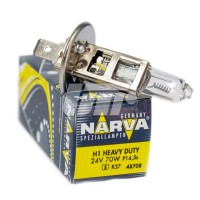 Автолампа Narva H1 HD 24V 70W NARVA 48708
