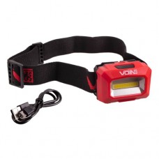 Ліхтар налобний 1W-COB/АКБ 1200mAh (VL-103) VOIN 50338
