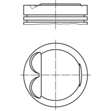 Поршень MAHLE 082 67 02