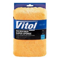 Губка для миття авто VITOL мікрофібра (VSC-1557) VITOL 53433