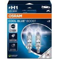 Автолампа Osram H1 12V 80W (к/т 2 шт) OSRAM 62150CBB-2HB