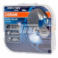 (к/т 2 шт) Автолампа Osram (H11 12V 75W) OSRAM 62211CBB-HCB