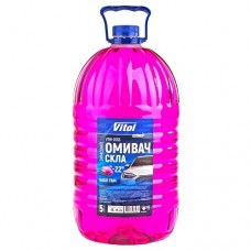 Омивач скла VITOL зимовий -22°C Bubble gum 5л VITOL 62266