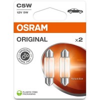 Автолампа Osram 5W 12V SV8,5-8 (к/т 2 шт) OSRAM 6418-2BL