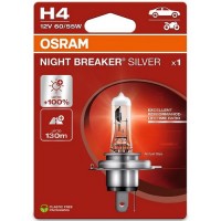 Автолампа Osram H4 12V 60/55W P43t OSRAM 64193NBS-1BL