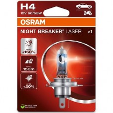Автолампа Osram H4 12V 60/55W P43t NEW OSRAM 64193NL-1BL
