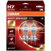 Автолампа Osram Night Breaker 220 H7 12V 55W PX26D к/т 2 шт OSRAM 64210NB220-2HB