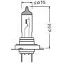 Автолампа Osram 55W 12V PX26D OSRAM 64210NBS-1BL
