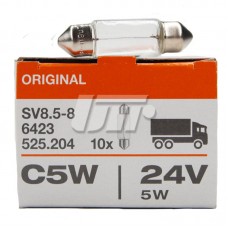 Автолампа Osram (5W 24V SV8,5-8) OSRAM 6423