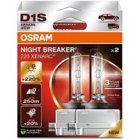 Автолампа ксеноновая 35W D1S 4350K (к/т 2 шт) OSRAM 66140XN2-2HB
