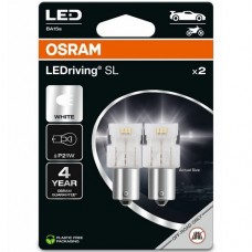 Автолампа Osram LED 1.9W 12V P21W 6000K (к/т 2 шт) OSRAM 7506DWP-2BL