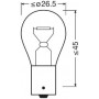 Автолампа Osram 12V 21W OSRAM 7507ULT-2BL