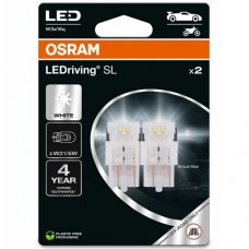 Автолампа Osram LED 1,7W 12V W3X16Q W21/5W (к/т 2 шт) OSRAM 7515DWP-2BL