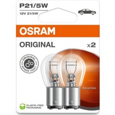 Автолампа Osram 21/5W 12V BAY15D (к/т 2 шт) OSRAM 7528-2BL